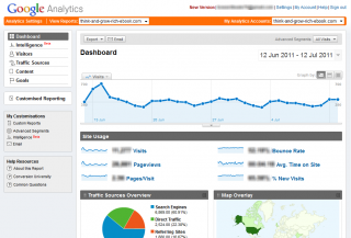TAGRe Google-Analytics 2011 July